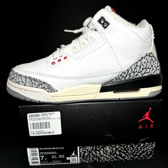 Jordan Other - Jordan White and Gray Sneakers
